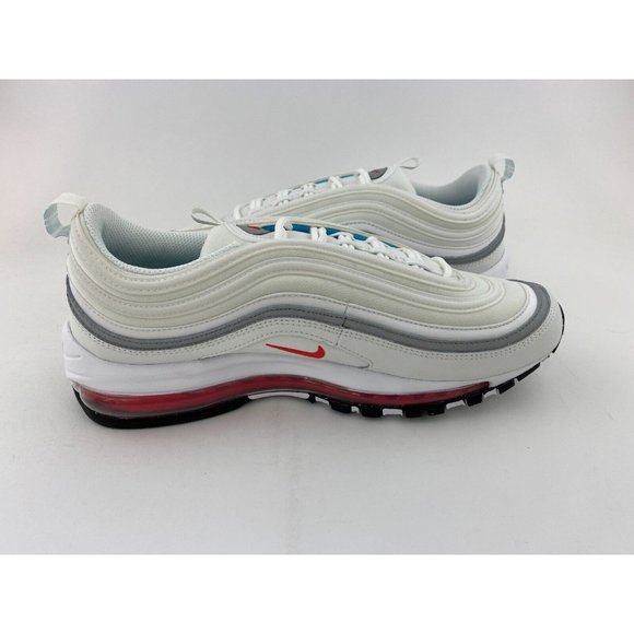 Nike Air Max 97 White Siren Red Women's Size 10 Sneakers Shoes - Picture 11 of 12